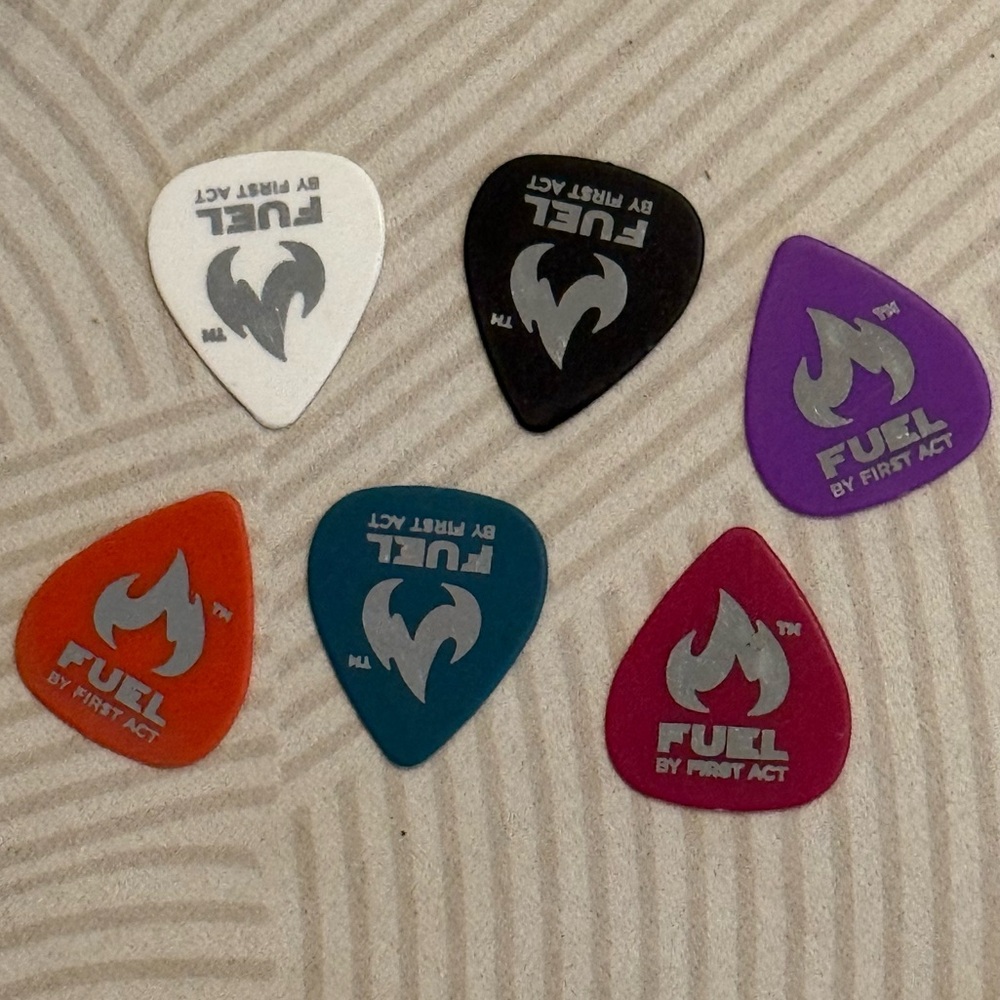 Guitar Picks - Set of 6